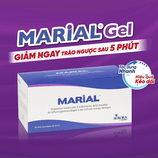 Marial Gel - Giải pháp đột phá cho trào ngược dạ dày